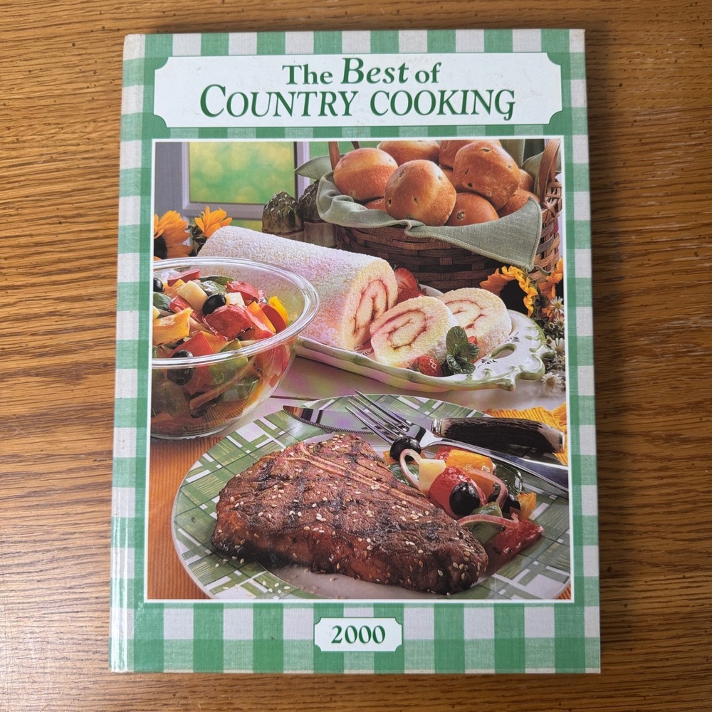 The Best of Country Cooking‎ 2000 Cookbook Reiman Publications Hardcover Gingham